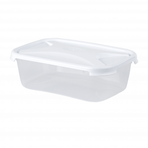 Wham Clear Cuisine 1.6L Rect Food Box & Lid Clear/Ice - 12372