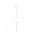 Load image into Gallery viewer, PREMIER 4 TIER COMPACT CORNER SHELF STORAGE UNIT