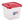 Load image into Gallery viewer, Wham Cuisine 3.9L Deep Square Food Box &amp; Lid Clear - 12390
