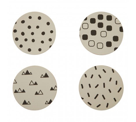 Premier Mimo Set Of 4 Eclectic All Sorts Coasters - 1203822