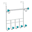 Load image into Gallery viewer, Premier Chrome 5 Hook Over Door Hanger - Homely Nigeria - 1