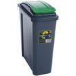 Load image into Gallery viewer, Wham Recycling 25L Slim Bin & Lid