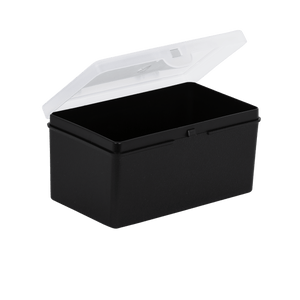 Wham Organiser 1.02 14.5cm Box Deep Recycle Black/Clear - 24275