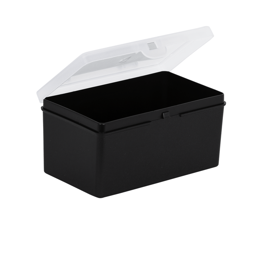 Wham Organiser 1.02 14.5cm Box Deep Recycle Black/Clear - 24275