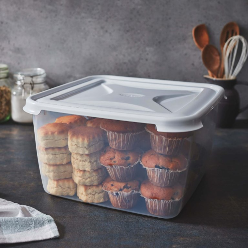 Wham Cuisine 15L Large Square Food Box & Lid - 12203