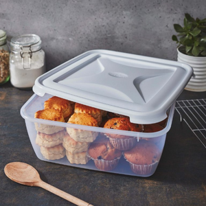 Wham Cuisine 10L Large Square Food Box & Lid - 12202