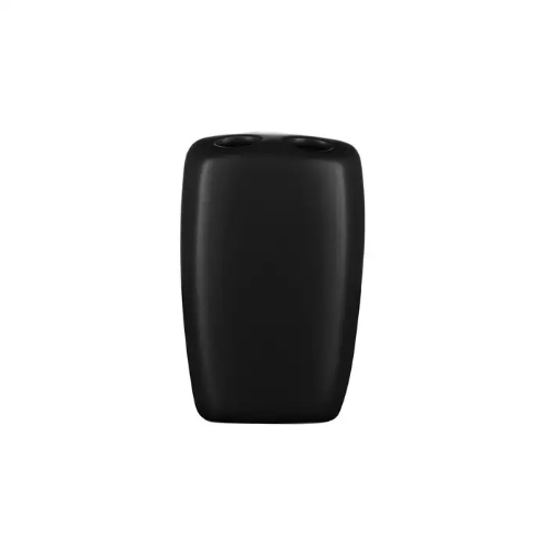 Matt Black Toothbrush Holder - 1601329