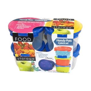 Wham Cuisine Set of 4 300ml Food Box & Lid - 12379