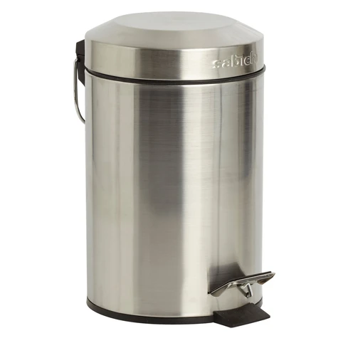 Sabichi 3Ltr Brushed Stainless Steel Pedal Bin -129246