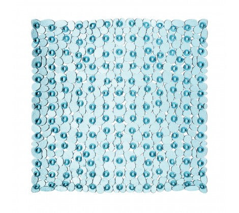 PREMIER CLEAR PEBBLE DESIGN BATH MAT 54 X 54CM