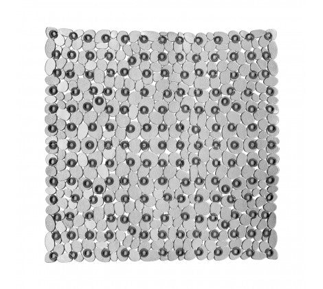 PREMIER CLEAR PEBBLE DESIGN BATH MAT 54 X 54CM