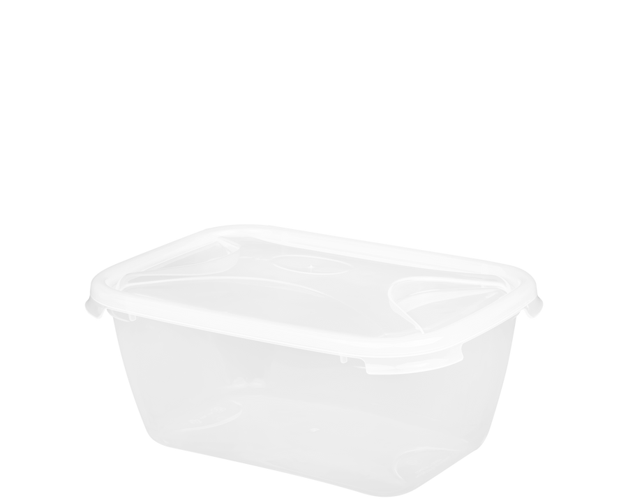 Wham Cuisine 3.60L Rectangular Food Box & Lid Clear - 16287