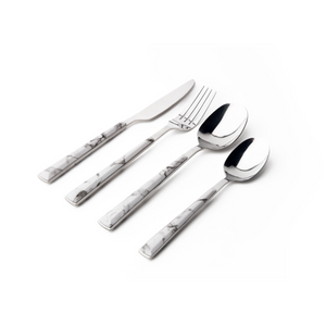 Sabichi 16pc Marble Cutlery Set - 193797
