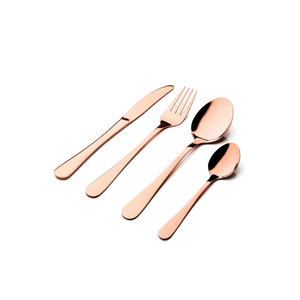 Sabichi 16pc Glamour Copper Cutlery Set - 195876