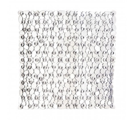 PREMIER CLEAR PEBBLE DESIGN BATH MAT 54 X 54CM