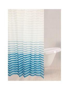 Sabichi Azul Stripe Shower Curtain - 179258