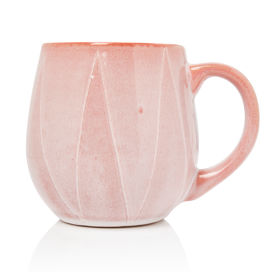 Sabichi Pink Reactive Stoneware Mug - 198020