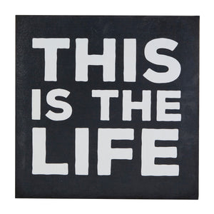 PREMIER THIS IS THE LIFE WALL PLAQUE 30 X 30 CM - 2800819
