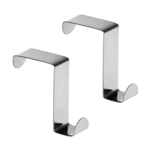 Premier Set of 2 Stainless Steel Over Multi Door Hook-0509693 - Homely Nigeria