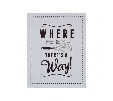 PREMIER WHERE THERES A WHISK WALL PLAQUE 20 X 25 - 2800771