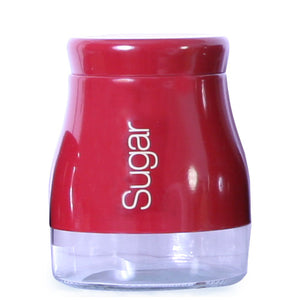 Sabichi Red Sugar Canister-163875 - Homely Nigeria