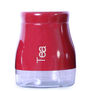 Sabichi Red Tea Canister-163868 - Homely Nigeria