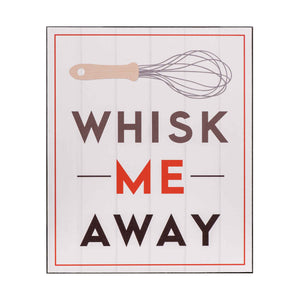 Premier 30x25cm Whisk Me Away Wall Plaque- 2800705 - Homely Nigeria